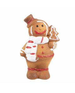 Decoration gingerbread man 9x6x15 cm - pcs