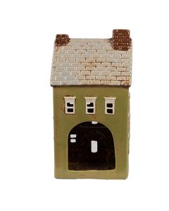 Tealight holder house 14x10x26 cm - pcs