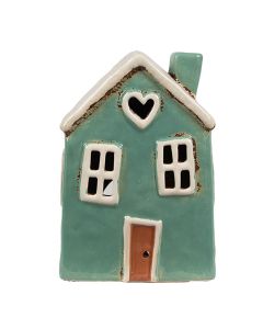 Tealight holder house 13x9x18 cm - pcs