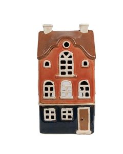 Tealight holder house 12x9x22 cm - pcs