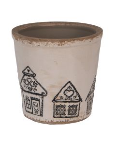 Decoration flowerpot Ø 17x16 cm - pcs