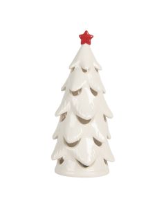 Decoration Christmas tree with LED Ø 9x19 cm - pcs