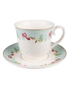 Cup and saucer 13x10x7 / ? 15x2 cm / 250 ml - pcs     
