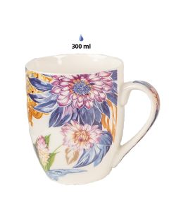 Mugs 4 pieces 12x8x10 cm / 300 ml - set (4)