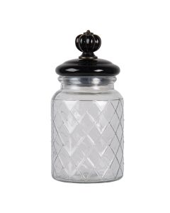 Storage jar with lid ? 11x22 cm / 900 ml - pcs     