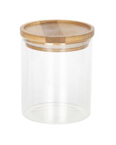 Storage jar with lid Ø 8x10 cm - pcs