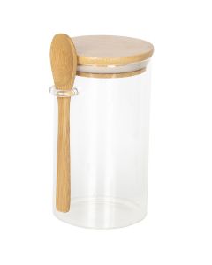 Storage jar with lid Ø 8x15 cm - pcs