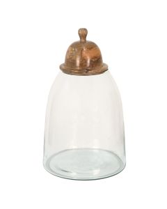Storage jar with lid ? 23x38 cm - pcs     