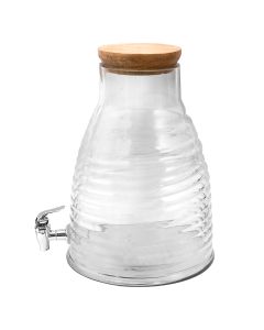 Juice jar with tap 29x33x34 cm - pcs     