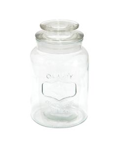 Storage jar with lid Ø 11x19 cm - pcs