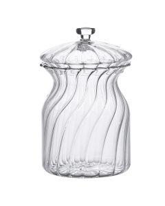 Storage jar with lid ? 9x15 cm - pcs     