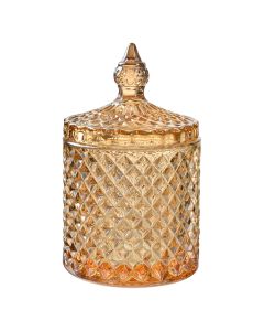 Storage jar with lid Ø 9x14 cm - pcs