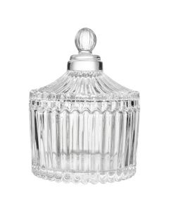 Storage jar with lid Ø 7x9 cm - pcs