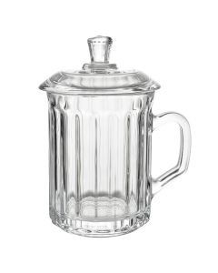 Mug with lid 11x9x15 cm / 250 ml - pcs