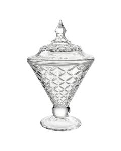 Bonbon dish with lid Ø 12x19 cm - pcs