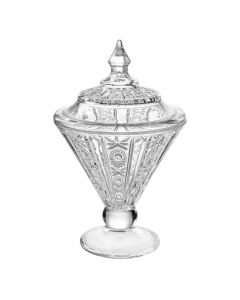 Bonbon dish with lid Ø 12x19 cm - pcs