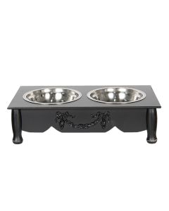 Animal food bowl 41x22x12 cm / 2x500 ml - pcs