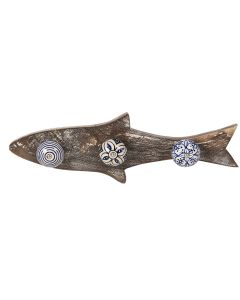 Coat rack fish 33x5x10 cm - pcs