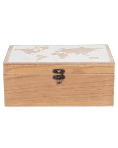 Wooden chest 24x16x10 cm - pcs     