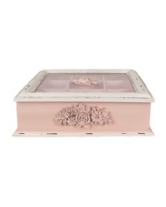 Tea box (9 compartments) 32x26x9 cm - pcs