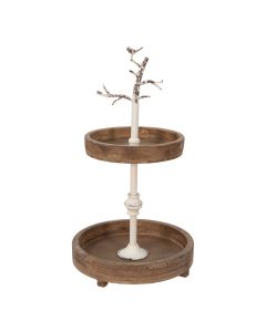 Tiered platter Ø 34x62 cm - pcs