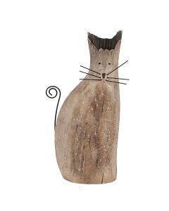 Decoration cat 14x7x26 cm - pcs