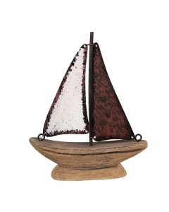 Decoration model boat 11x3x13 cm - pcs