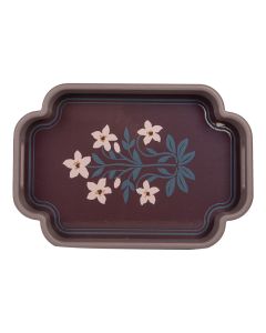 Decorative tray (set 2) 46x30x5 / 35x24x5 cm - set (2)