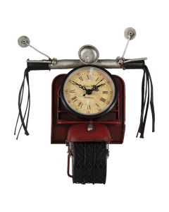Clock motorcycle 19x12x25 cm / 1xAA - pcs     