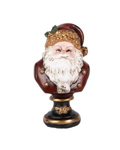 Decoration bust Santa Claus 9x8x15 cm - pcs