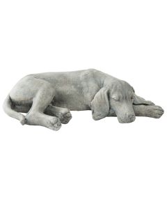 Decoration dog lying 58x35x15 cm - pcs