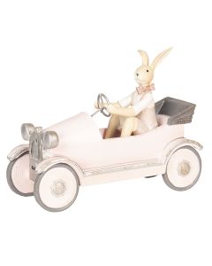 Decoration rabbit in car 24x9x18 cm - pcs     
