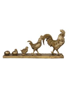 Decoration rooster 59x10x27 cm - pcs