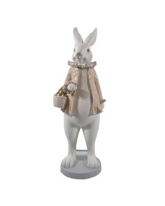 Decoration rabbit girl 17x15x53 cm - pcs     