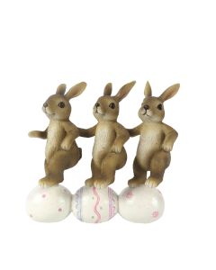 Decoration rabbits 14x5x13 cm - pcs     