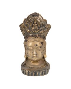 Statue head Buddha 11x9x22 cm - pcs