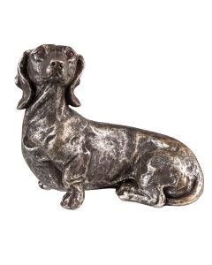 Decoration statue dog (dachshund) 27x15x23 cm - pcs     