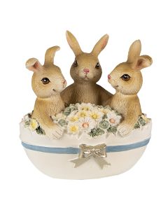 Decoration rabbits 11x9x12 cm - pcs     
