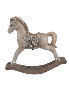 Decoration rocking horse 17x5x16 cm - pcs