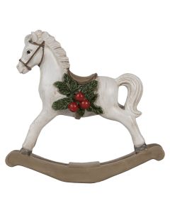 Decoration rocking horse 17x5x16 cm - pcs