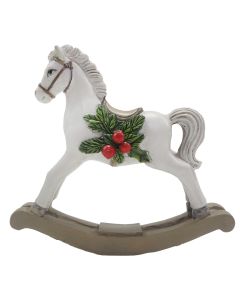 Decoration rocking horse 11x4x11 cm - pcs