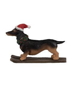 Decoration statue dog (dachshund) 10x3x7 cm - pcs