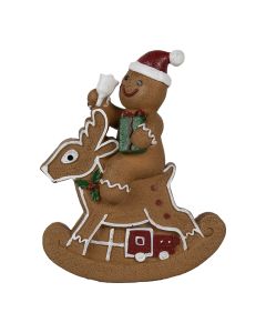 Decoration gingerbread man 11x5x12 cm - pcs