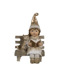 Decoration gnome 6x5x9 cm - pcs