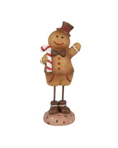 Decoration gingerbread man 10x8x23 cm - pcs