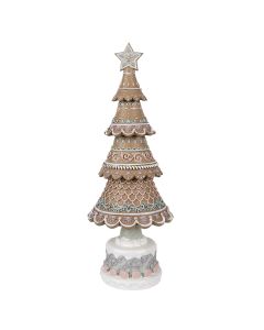 Decoration Christmas tree Ø 16x42 cm - pcs