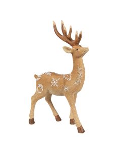 Decoration deer 19x7x30 cm - pcs