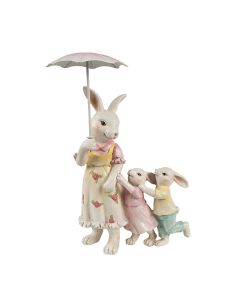 Decoration rabbits 16x9x22 cm - pcs