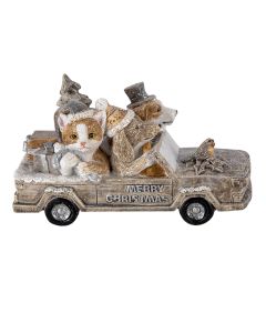 Decoration animals in car 15x7x9 cm - pcs