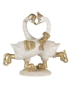 Decoration swans 18x8x17 cm - pcs